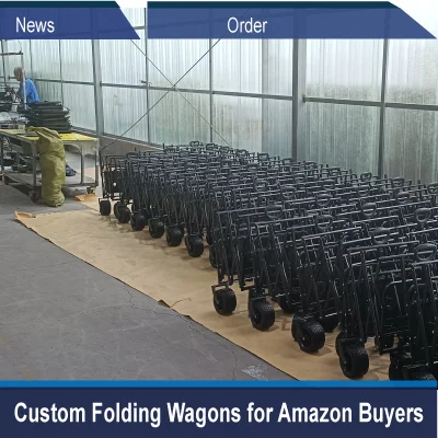 Vlastné skladacie vagóny pre kupujúcich Amazon